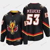 Calgary Flames Nicolas Meloche 53 Alternate Black Jersey Breakaway Player - Robokeg