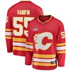 Calgary Flames Noah Hanifin 55 Home 2022 Stanley Cup Champions Breakaway Men Jersey - Red - Robokeg