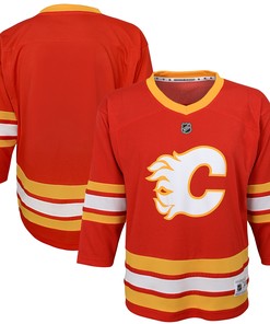 Calgary Flames Preschool Home Replica Blank Jersey - Red Nhl - Robokeg