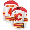 Calgary Flames Rasmus Andersson 4 Away 2022 Stanley Cup Playoffs Breakaway Men Jersey - White - Robokeg