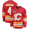 Calgary Flames Rasmus Andersson 4 Home 2022 Stanley Cup Champions Breakaway Men Jersey - Red - Robokeg