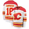 Calgary Flames Ryan Carpenter 18 Away 2022 Stanley Cup Champions Breakaway Men Jersey - White - Robokeg