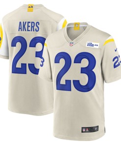 Cam Akers Los Angeles Rams Game Jersey - Bone Nfl - Robokeg