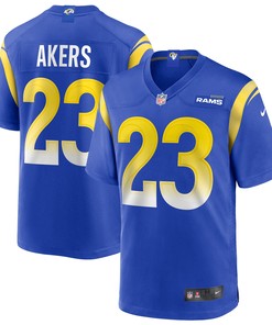 Cam Akers Los Angeles Rams Player Game Jersey - Royal Nfl - Robokeg