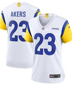 Cam Akers Los Angeles Rams Womens Game Jersey - White Nfl - Robokeg