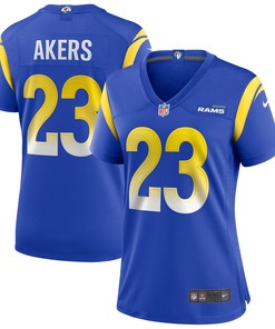 Cam Akers Los Angeles Rams Womens Game Player Jersey - Royal Nfl - Robokeg
