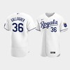Cam Gallagher 36 Kansas City Royals White Home Jersey - Robokeg