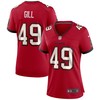 Cam Gill Tampa Bay Buccaneers Womens Game Jersey - Red Nfl - Robokeg