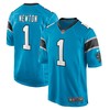 Cam Newton Carolina Panthers Alternate Player Game Jersey Blue Nfl - Robokeg