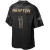 Cam Newton Carolina Panthers Nfl Pro Line Gold Collection Jersey - Black - Robokeg