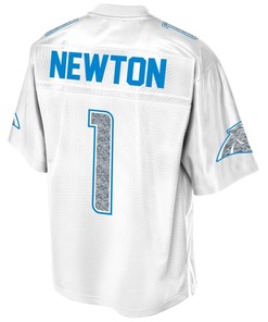 Cam Newton Carolina Panthers Nfl Pro Line White Out Fashion Jersey - White - Robokeg
