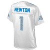 Cam Newton Carolina Panthers Nfl Pro Line Womens White Out Fashion Jersey - White - Robokeg