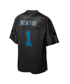 Cam Newton Carolina Panthers Nfl Pro Line Youth Reverse Fashion Jersey - Black - Robokeg