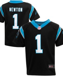 Cam Newton Carolina Panthers Nike Infant Team Color Game Jersey - Black - Robokeg