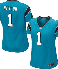 Cam Newton Carolina Panthers Nike Womens Game Jersey - Panther Blue - Robokeg
