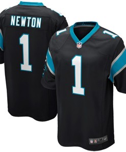 Cam Newton Carolina Panthers Nike Youth Team Color Game Jersey - Black - Robokeg