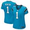 Cam Newton Carolina Panthers Womens Alternate Game Jersey Blue Nfl - Robokeg