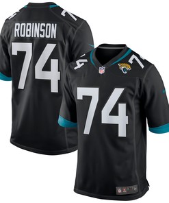 Cam Robinson Jacksonville Jaguars Game Jersey Black Nfl - Robokeg