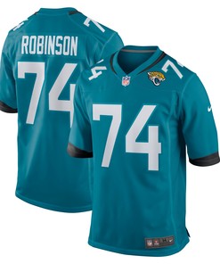 Cam Robinson Jacksonville Jaguars Game Jersey - Teal Nfl - Robokeg