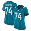 Cam Robinson Jacksonville Jaguars Womens Game Jersey - Teal Nfl - Robokeg