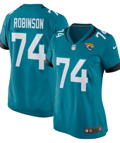 Cam Robinson Jacksonville Jaguars Womens Game Jersey - Teal Nfl - Robokeg