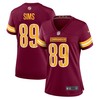 Cam Sims Washington Commanders Womens Game Jersey - Burgundy Nfl - Robokeg