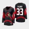Cam Talbot 33 Ottawa Senators 2022 Special Edition 2.0 Women Breakaway Retro Jersey Black - Robokeg