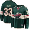 Cam Talbot Minnesota Wild Fanatics Branded Breakaway Player Jersey - Green Nhl - Robokeg