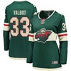 Cam Talbot Minnesota Wild Fanatics Branded Womens Breakaway Player Jersey - Green Nhl - Robokeg