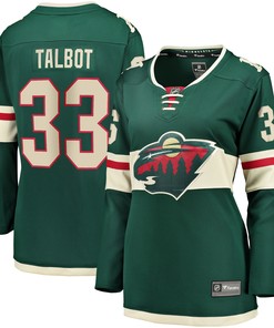 Cam Talbot Minnesota Wild Fanatics Branded Womens Breakaway Player Jersey - Green Nhl - Robokeg