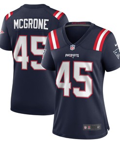 Cameron Mcgrone New England Patriots Womens Game Jersey - Navy Nfl - Robokeg