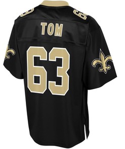 Cameron Tom New Orleans Saints Nfl Pro Line Team Color Player Jersey - Black - Robokeg