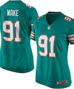 Cameron Wake Miami Dolphins Nike Womens Game Jersey - Aqua - Robokeg
