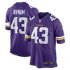 Camryn Bynum Minnesota Vikings Game Jersey - Purple Nfl - Robokeg