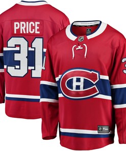Carey Price Montreal Canadiens Fanatics Branded Breakaway Player Jersey - Red Nhl - Robokeg