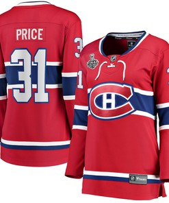 Carey Price Montreal Canadiens Fanatics Branded Womens Home 2021 Stanley Cup Final Bound Breakaway Jersey - Red Nhl - Robokeg