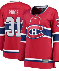 Carey Price Montreal Canadiens Fanatics Branded Womens Home Breakaway Player Jersey - Red Nhl - Robokeg