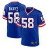 Carl Banks New York Giants Classic Retired Player Game Jersey - Royal Nfl - Robokeg