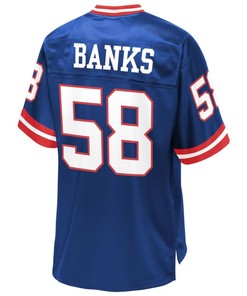 Carl Banks New York Giants Nfl Pro Line Retired Player Jersey - Royal - Robokeg