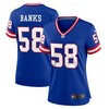 Carl Banks New York Giants Womens Classic Retired Player Game Jersey - Royal Nfl - Robokeg
