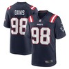 Carl Davis New England Patriots Game Jersey - Navy Nfl - Robokeg