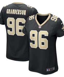 Carl Granderson New Orleans Saints Womens Game Jersey - Black Nfl - Robokeg