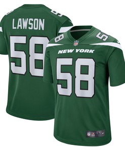 Carl Lawson New York Jets Game Jersey - Gotham Green Nfl - Robokeg