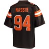 Carl Nassib Cleveland Browns Nfl Pro Line Player Jersey - Brown - Robokeg