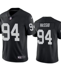 Carl Nassib Las Vegas Raiders Black Vapor Limited Jersey - Robokeg