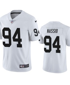 Carl Nassib Las Vegas Raiders White Vapor Limited Jersey - Robokeg