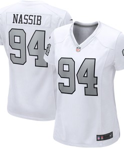 Carl Nassib Las Vegas Raiders Womens Alternate Game Jersey White Nfl - Robokeg