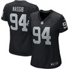 Carl Nassib Las Vegas Raiders Womens Player Game Jersey Black Nfl - Robokeg