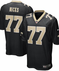 Carl Nicks New Orleans Saints Nike Game Retired Player Jersey - Black - Robokeg