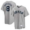 Carl Yastrzemski Boston Red Sox Road Cooperstown Collection Player Jersey - Gray Mlb - Robokeg